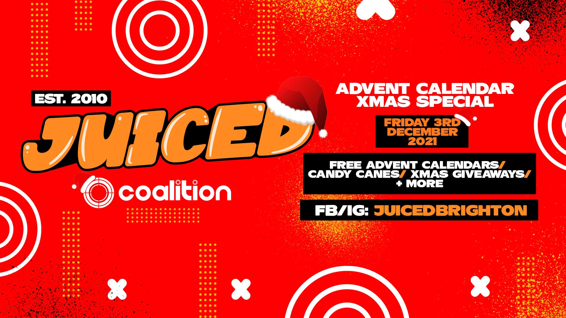 JUICED Fridays Advent Calendar Xmas Special – 03.12.21