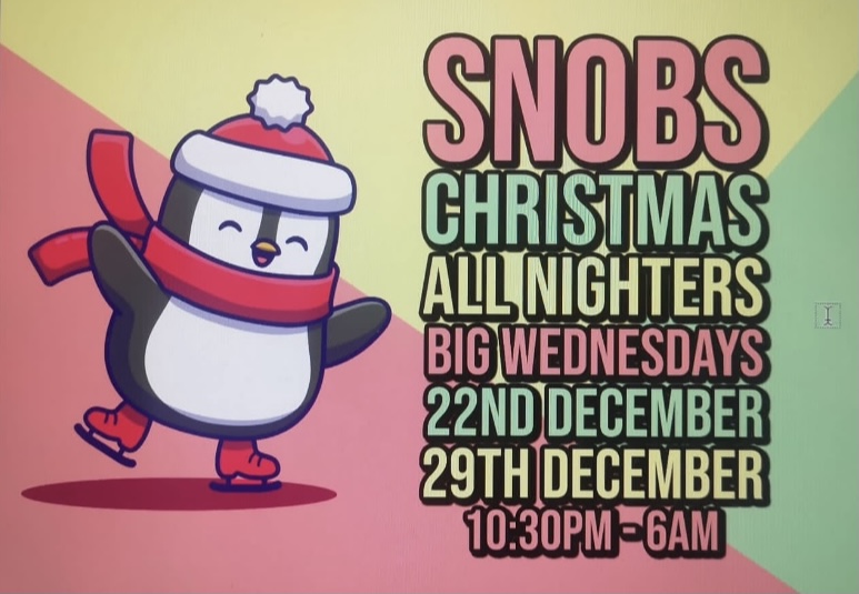 Christmas All Nighter Big Wednesday 22nd December