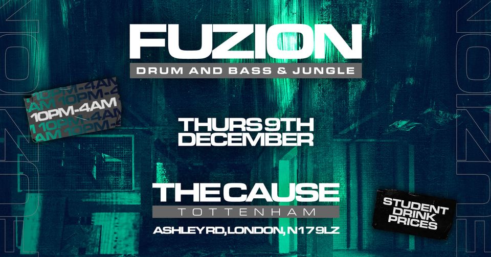 Fuzion – Drum n Bass Warehouse Rave | December 9th 2021