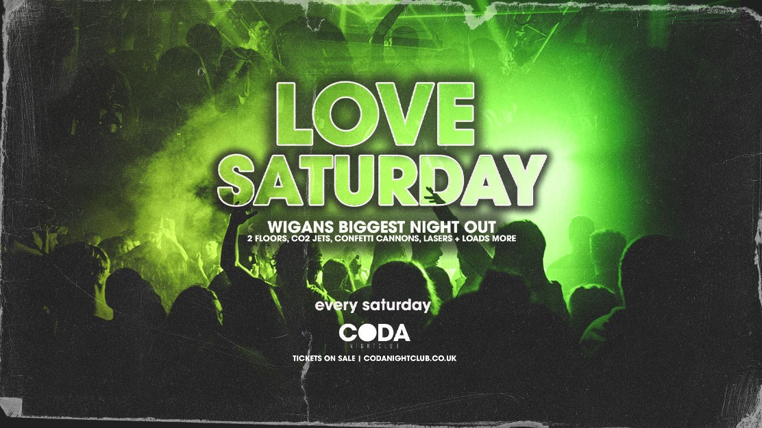 CODA Saturdays – 2 Floors of Music with 3 DJ’s Every Week