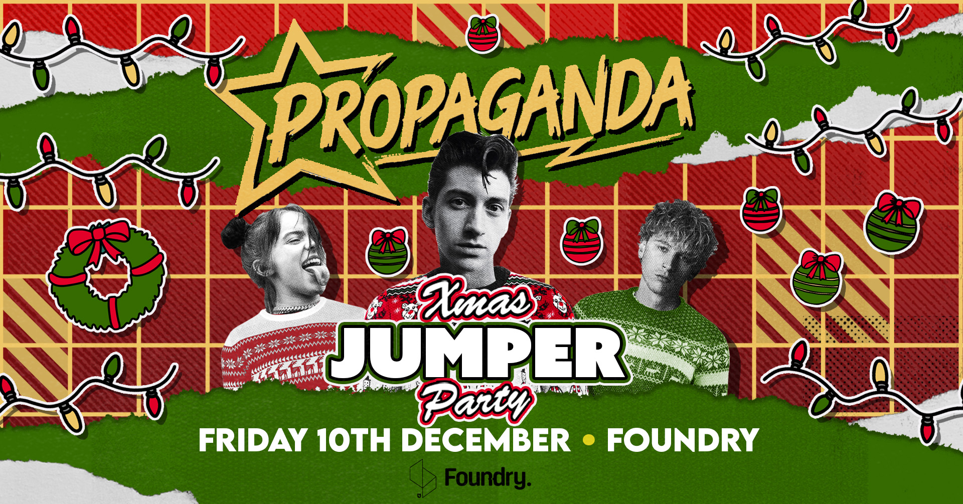 Propaganda Sheffield – Xmas Jumper Party!