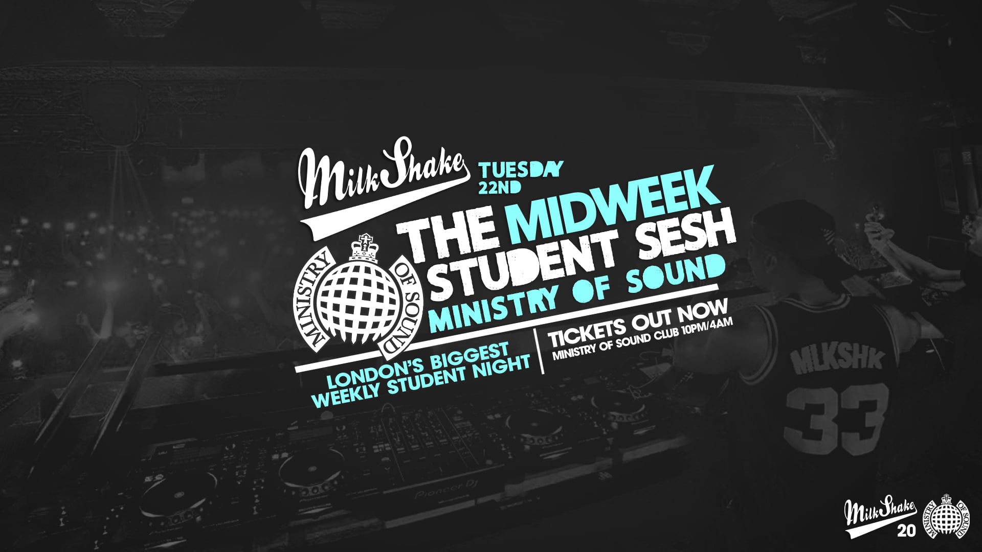 ⚠️ SOLD OUT ⚠️ Milkshake, Ministry of Sound | London's Biggest