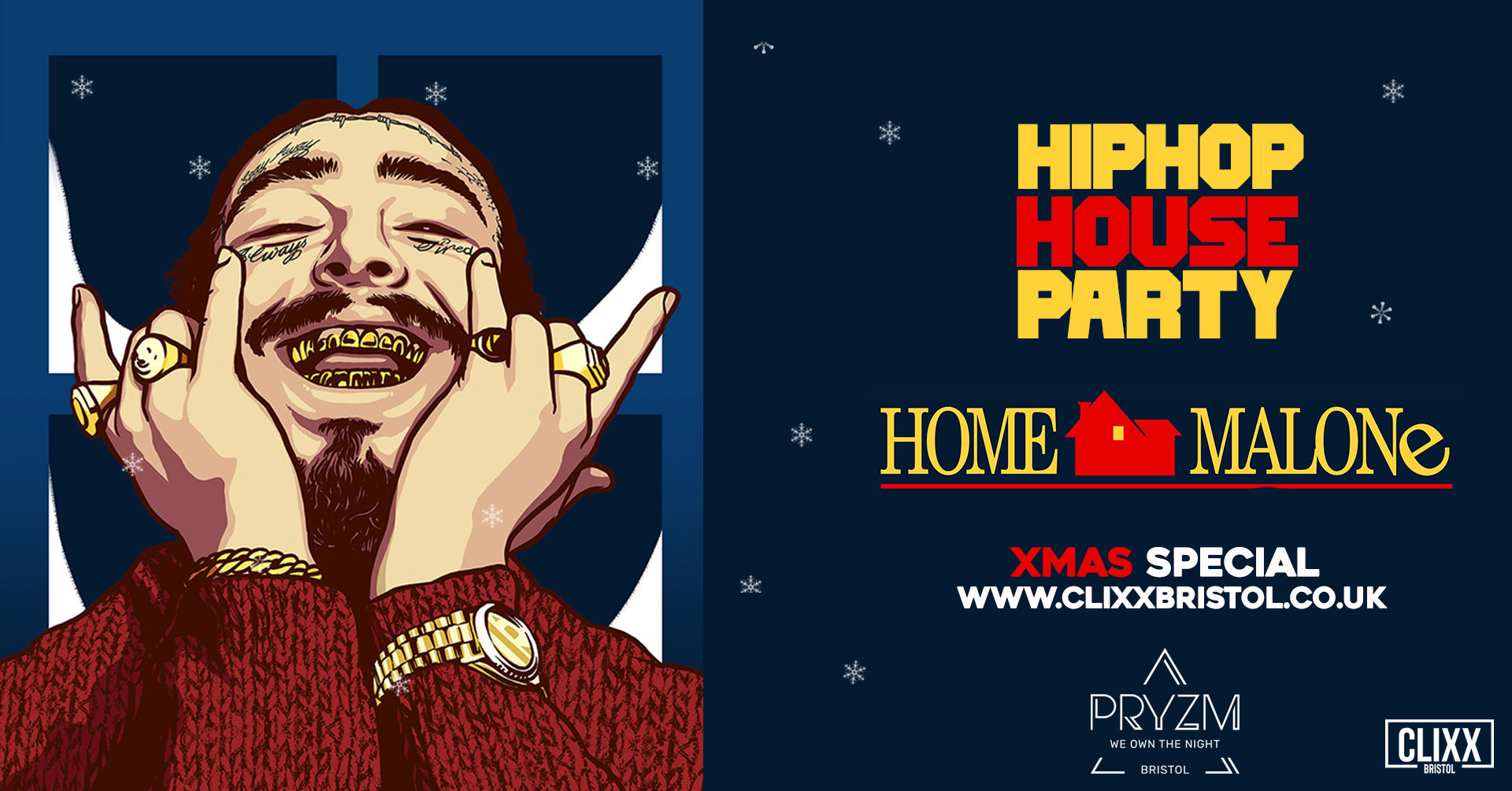 Hip Hop House Party – Home Malone – Xmas Special