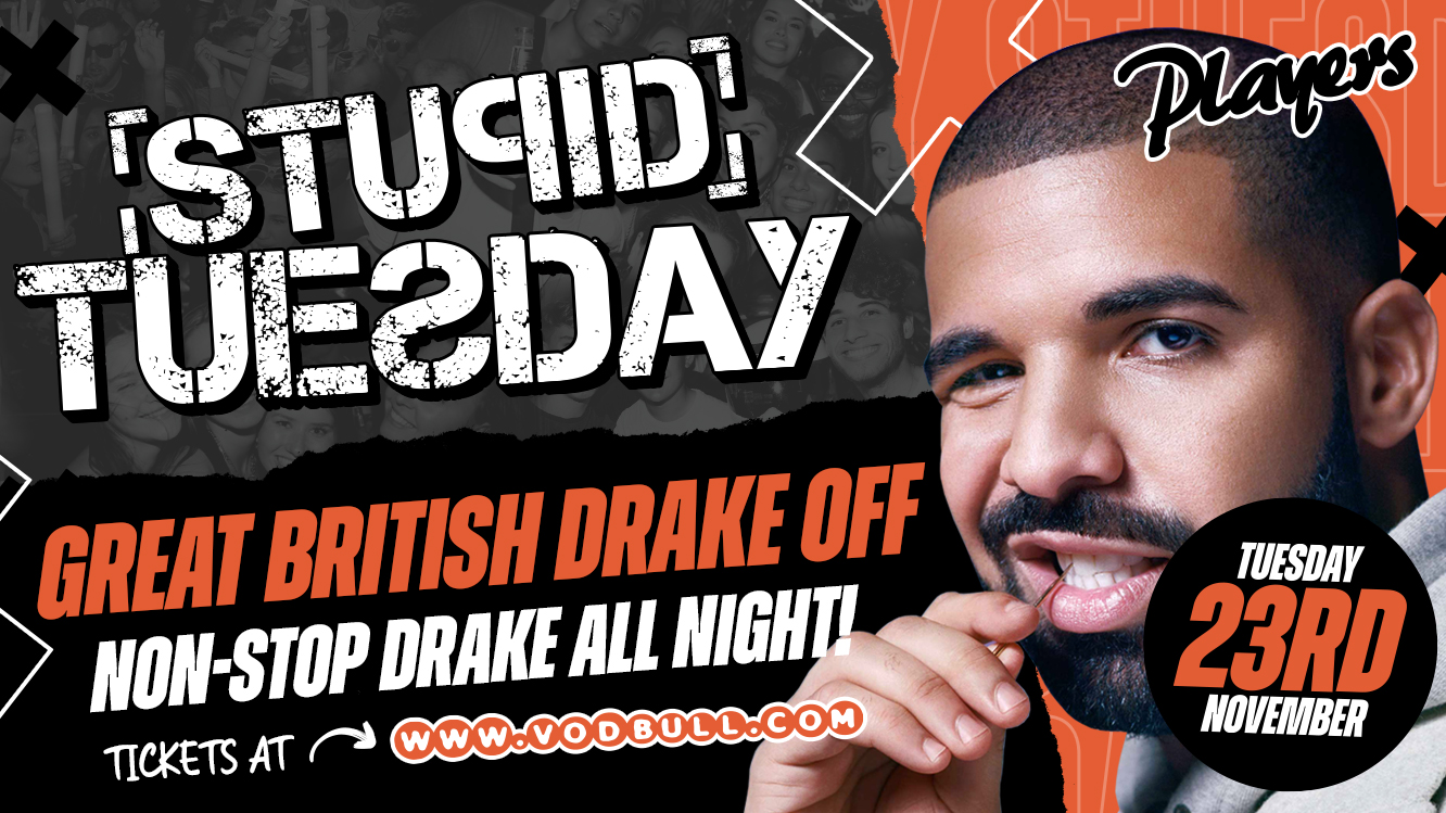 TONIGHT – DRAKE PARTY – FREE Jagerbomb before 12am!
