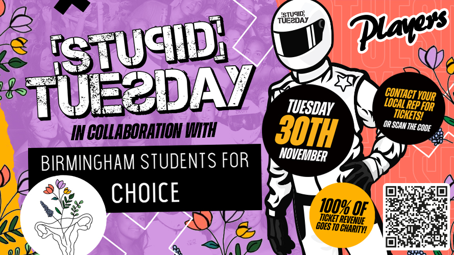 Birmingham Students for Choice x Stuesday Takeover
