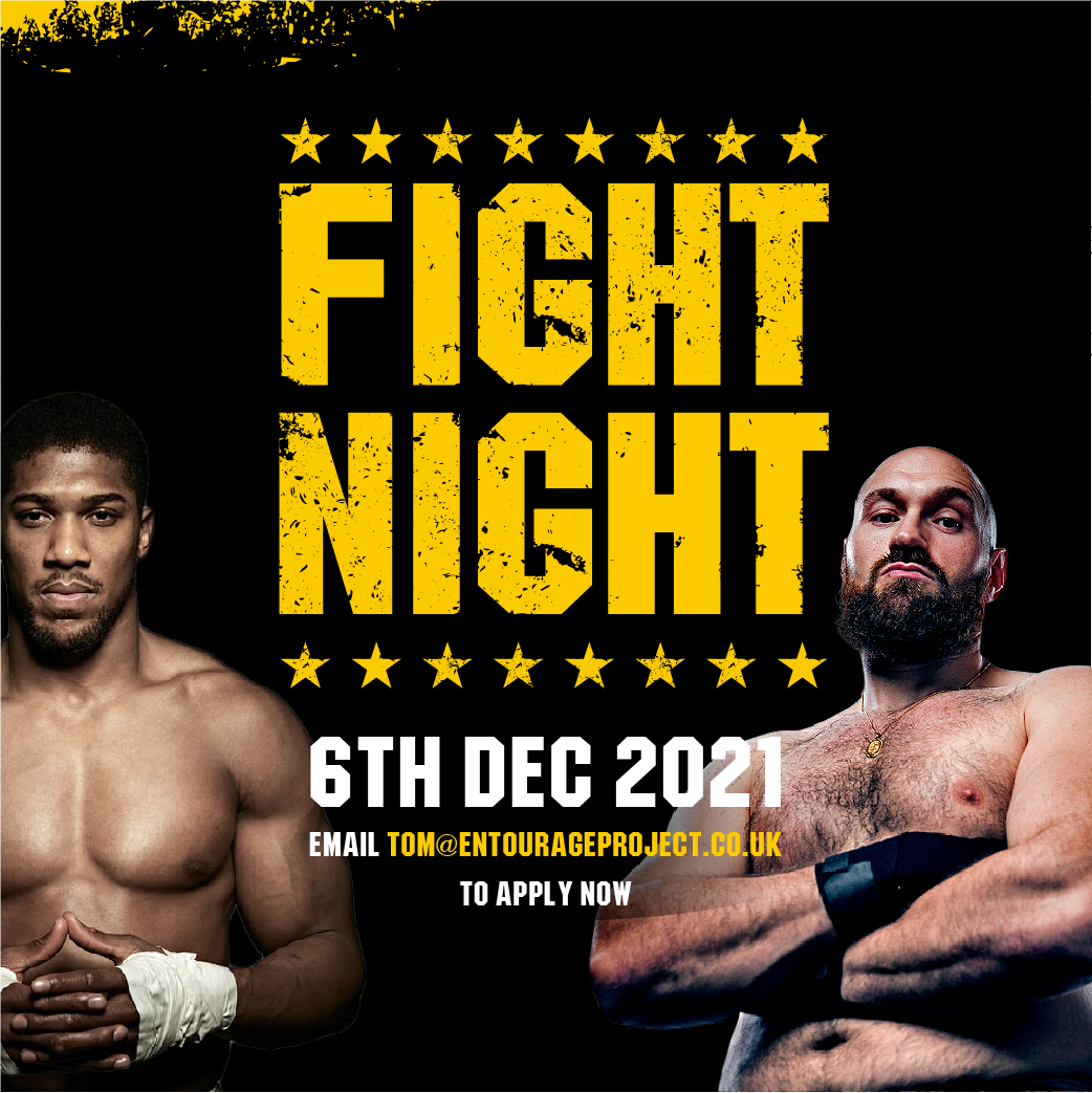 Fight Night – Monday 6th December