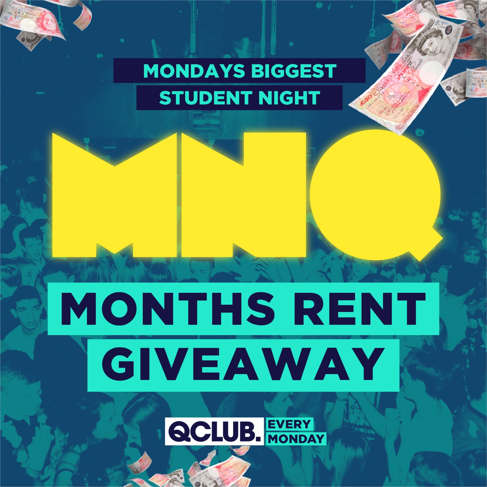 MNQ –  WIN a Month’s Rent (SOLD OUT)