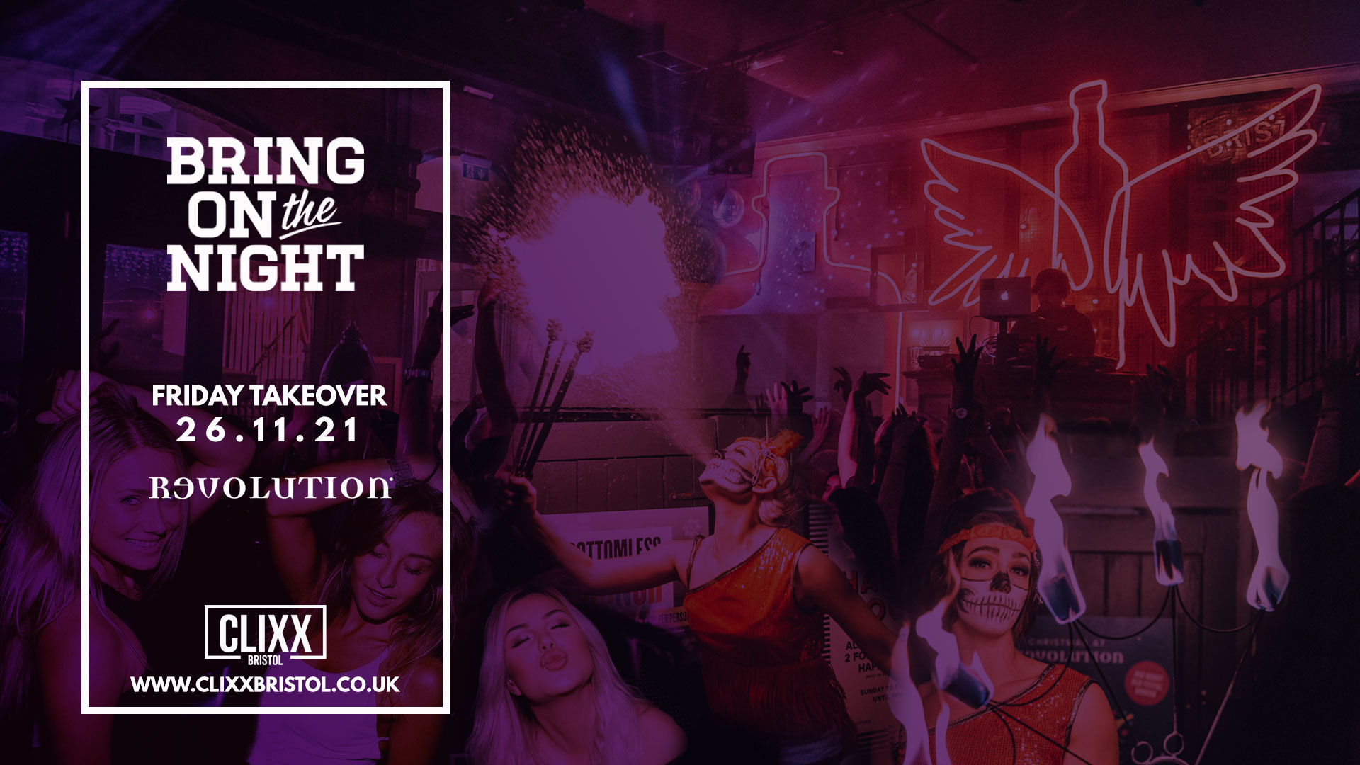 Bring On the Night – Friday Takeover