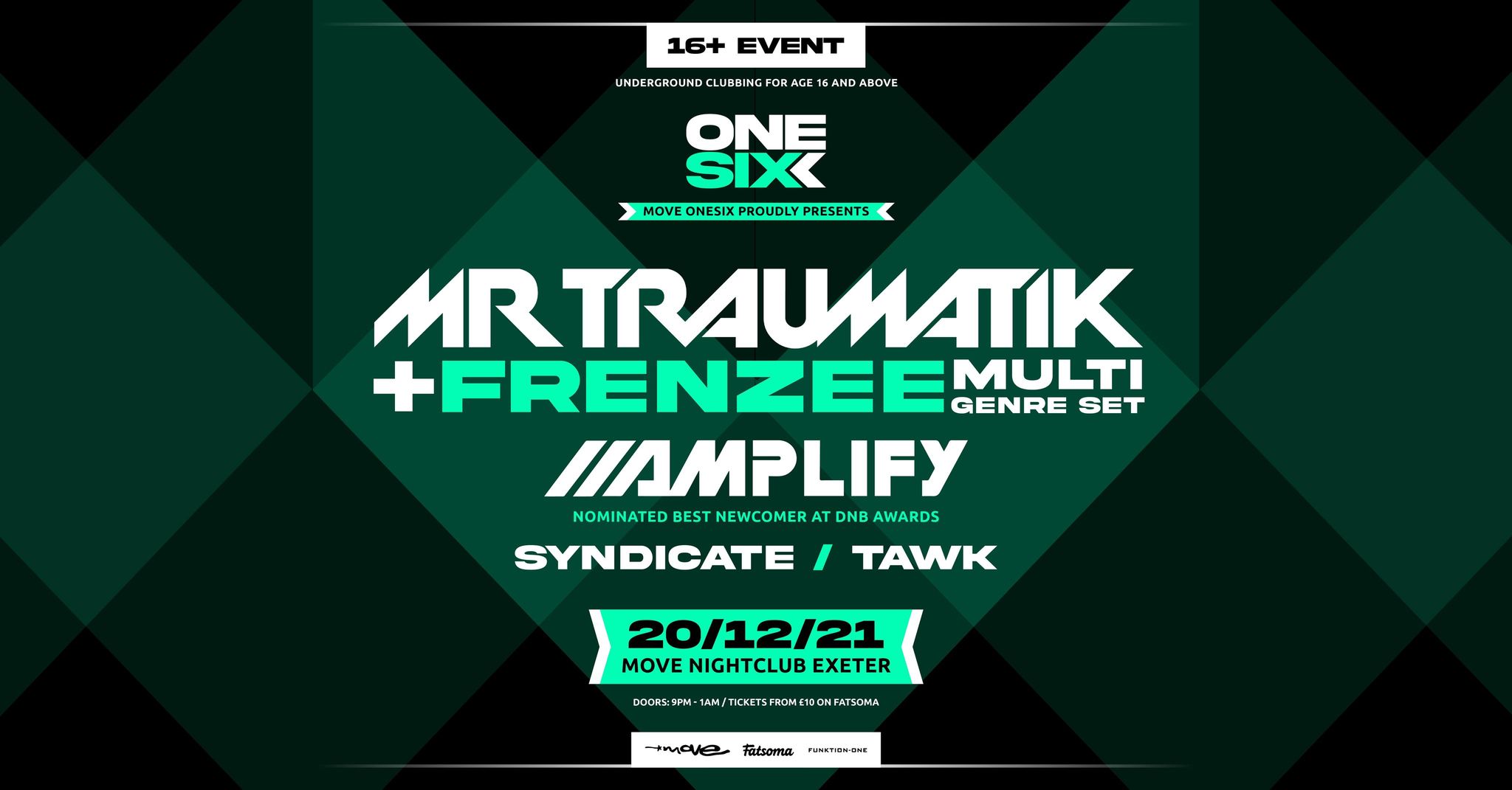 Move one six – Mr Traumatik with Frenzee & Amplify