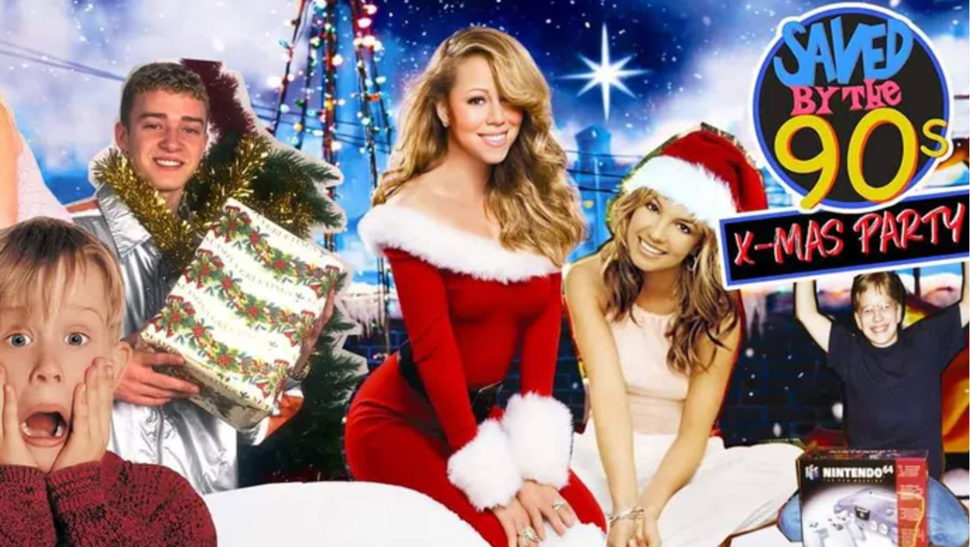 Saved By The 90’s – Christmas Party