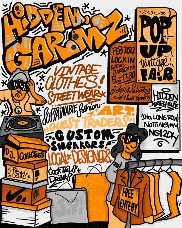 Hidden Garmz  – POP UP