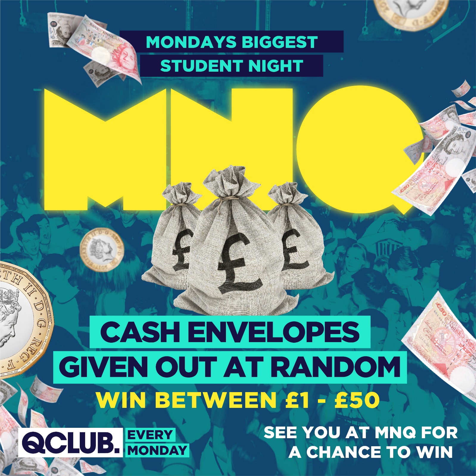 MNQ –  Cash Envelopes