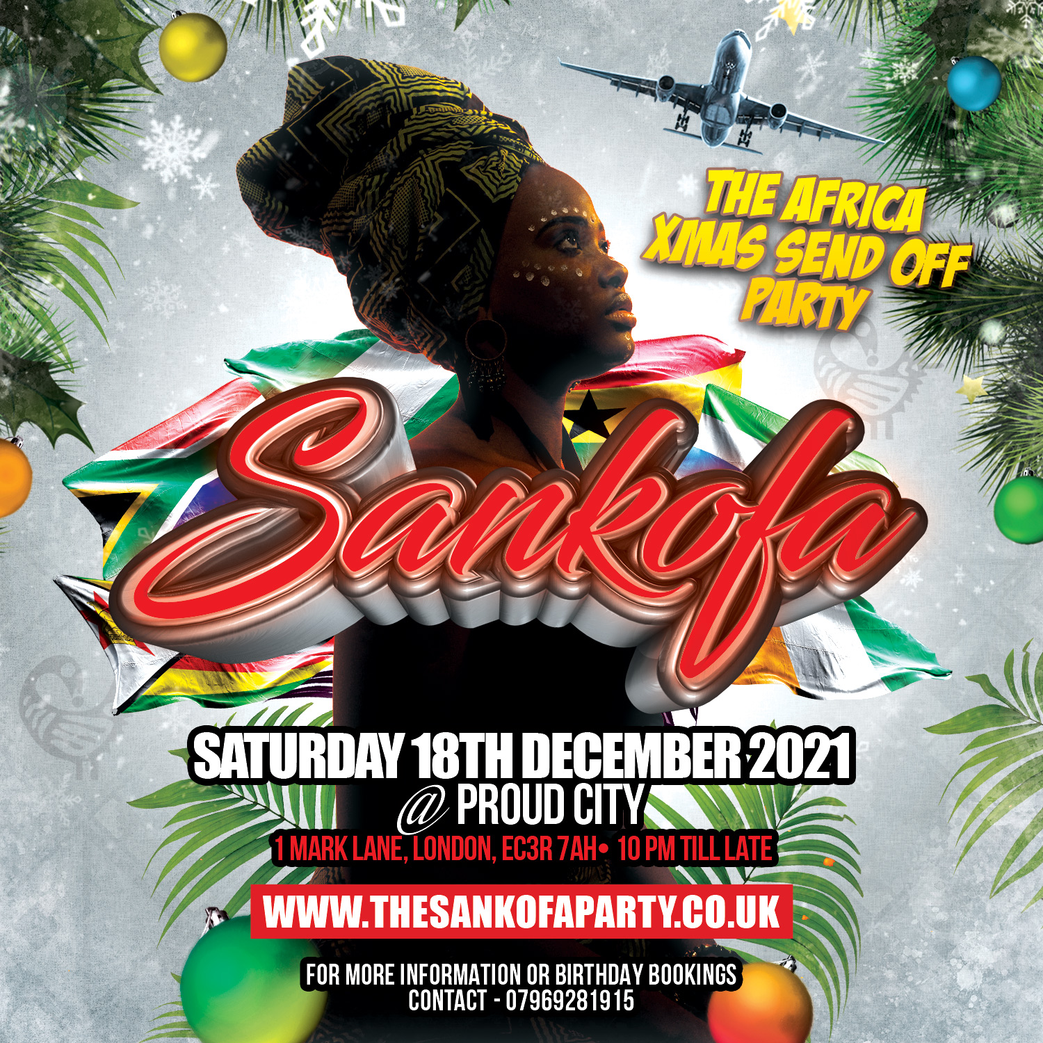 The Sankofa Party The Africa Xmas Send Off Party At Proud City London On 18th Dec 2021 Fatsoma 