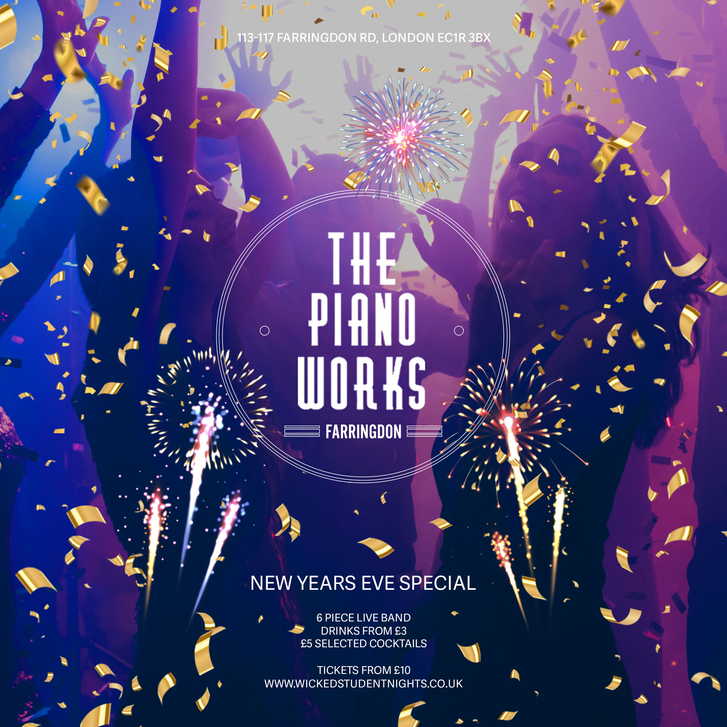 NEW YEARS EVE SPECIAL Piano Works Farringdon Open Till 6am At The 