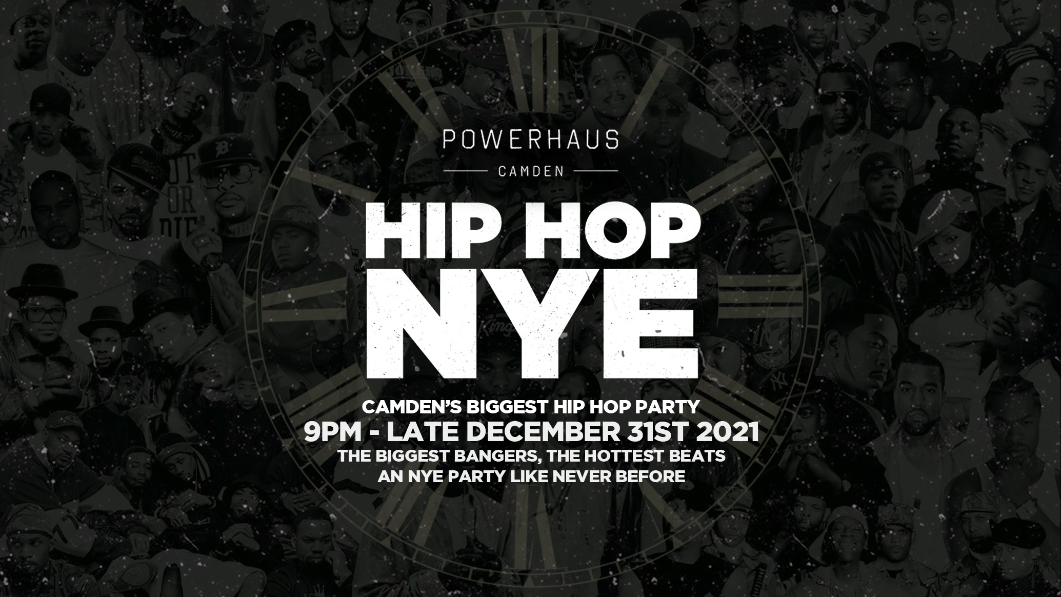 The Hip Hop New Years Eve 2021 – London NYE | TICKETS OUT NOW!