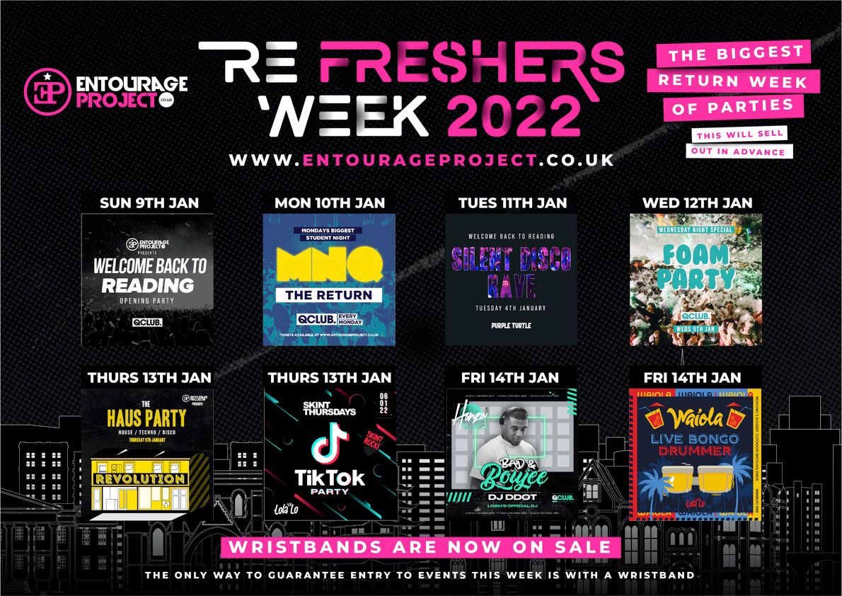 RE-FRESHERS WEEK 2022 | The Biggest Welcome Back Parties!