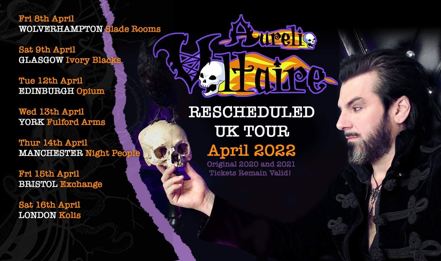 Aurelio Voltaire – CANCELLED Wolverhampton