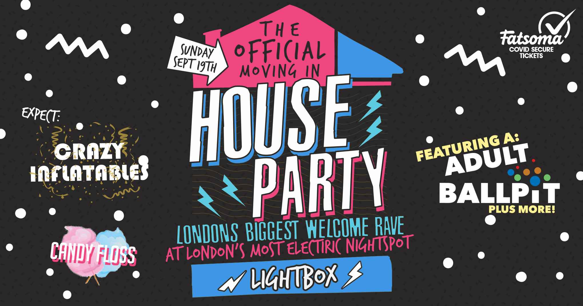 The London Freshers Official Moving In House Party 🎈💊 Live From Lightbox 😲