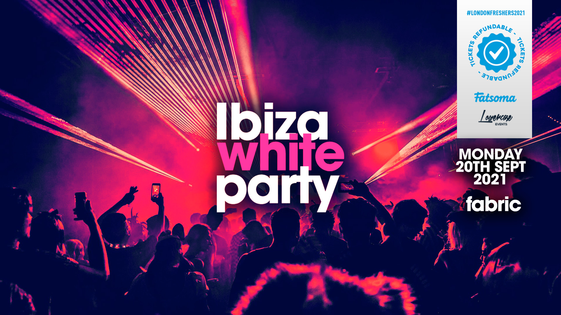 THE 2021 FRESHERS IBIZA WHITE PARTY // FRESHERS WEEK 1 DAY 2