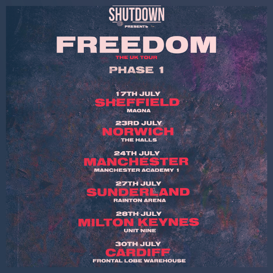 Shutdown – Freedom Tour – Sunderland
