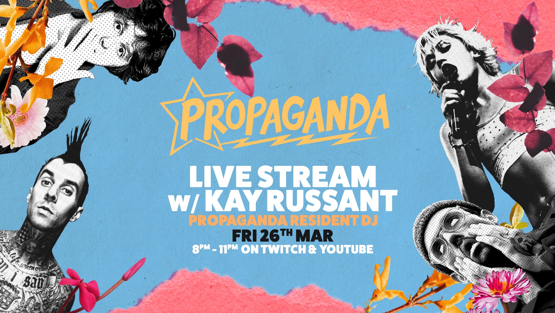 Propaganda Live Stream with Kay Russant (Propaganda Resident DJ)