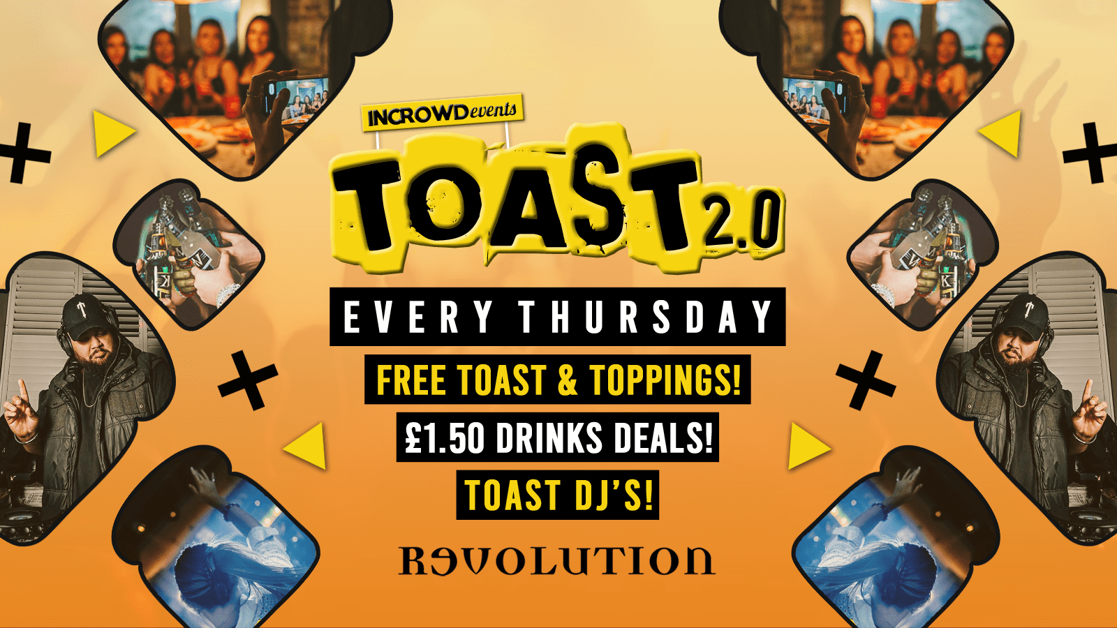 Toast 2 0 Thursday Reload Revolution At Revolution Bournemouth Bournemouth On th May 21 Fatsoma