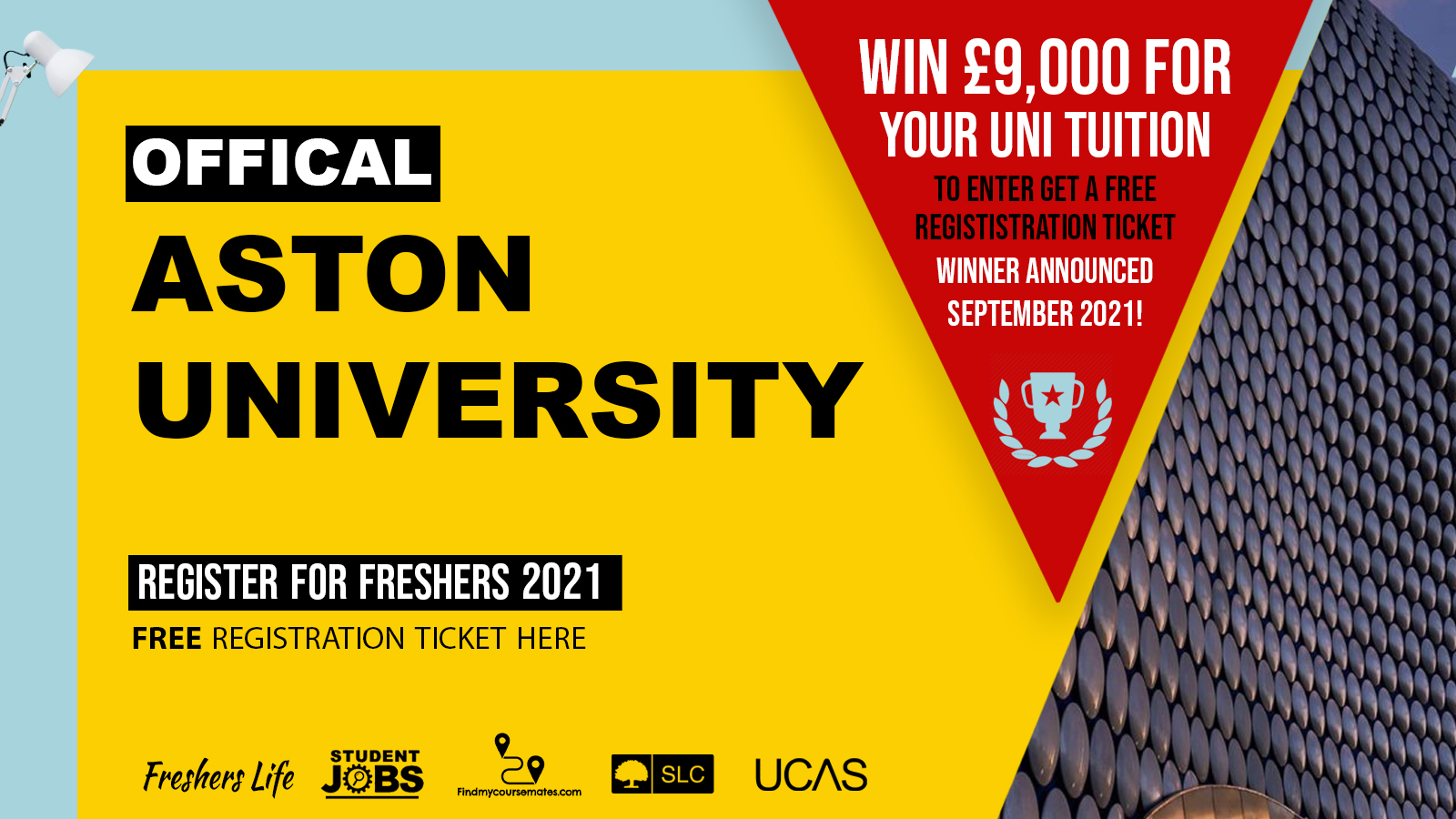 Aston University Freshers Week 2021 Sign up now! Birmingham Freshers