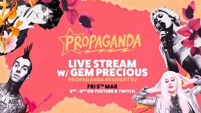 Propaganda Live Stream with Gem Precious (Propaganda Resident DJ)