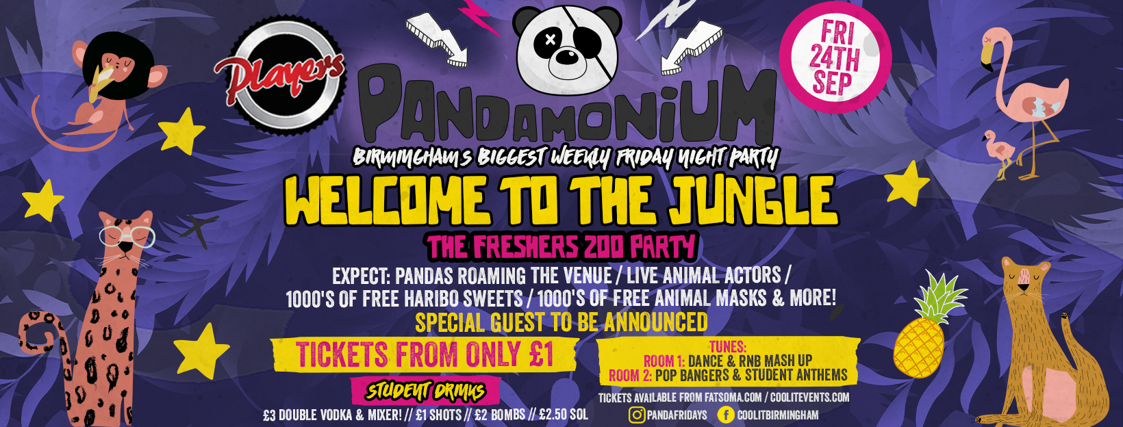 Pandamonium Freshers Special : Welcome To The Jungle