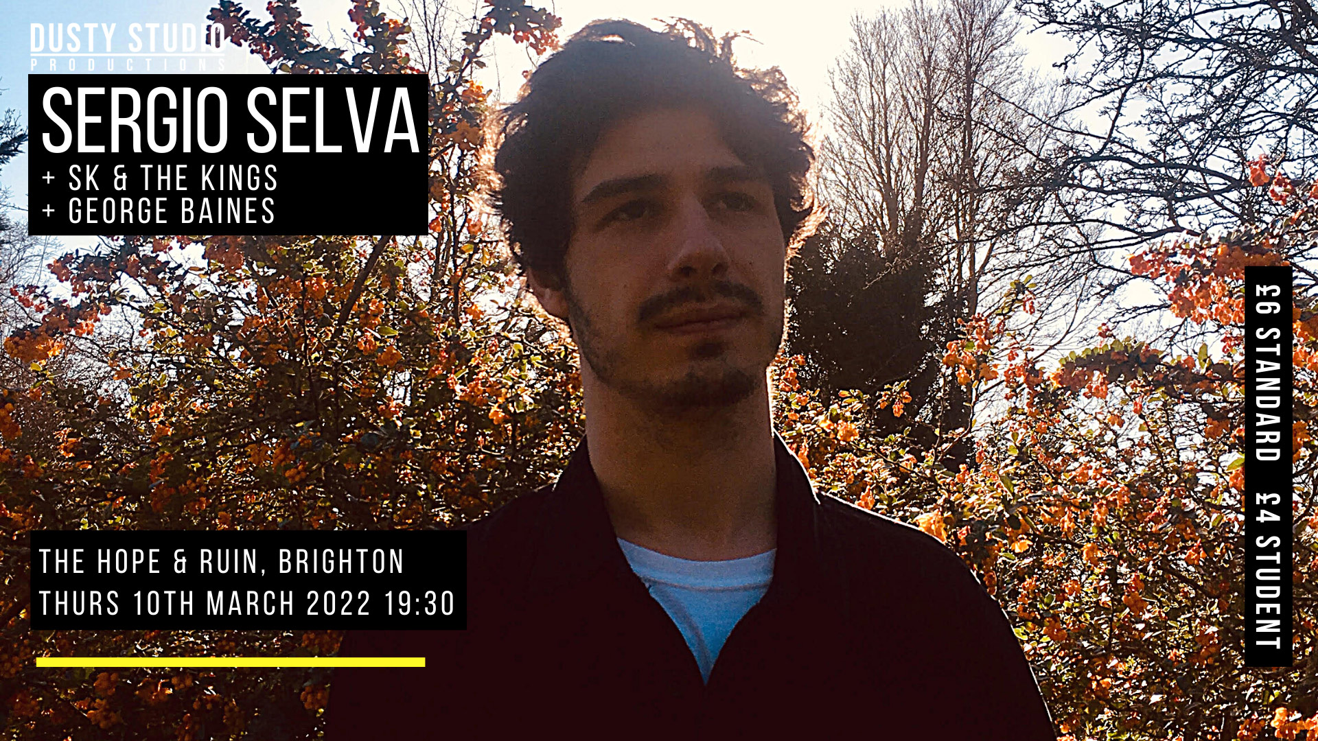 Sergio Selva + SK & The Kings + George Baines