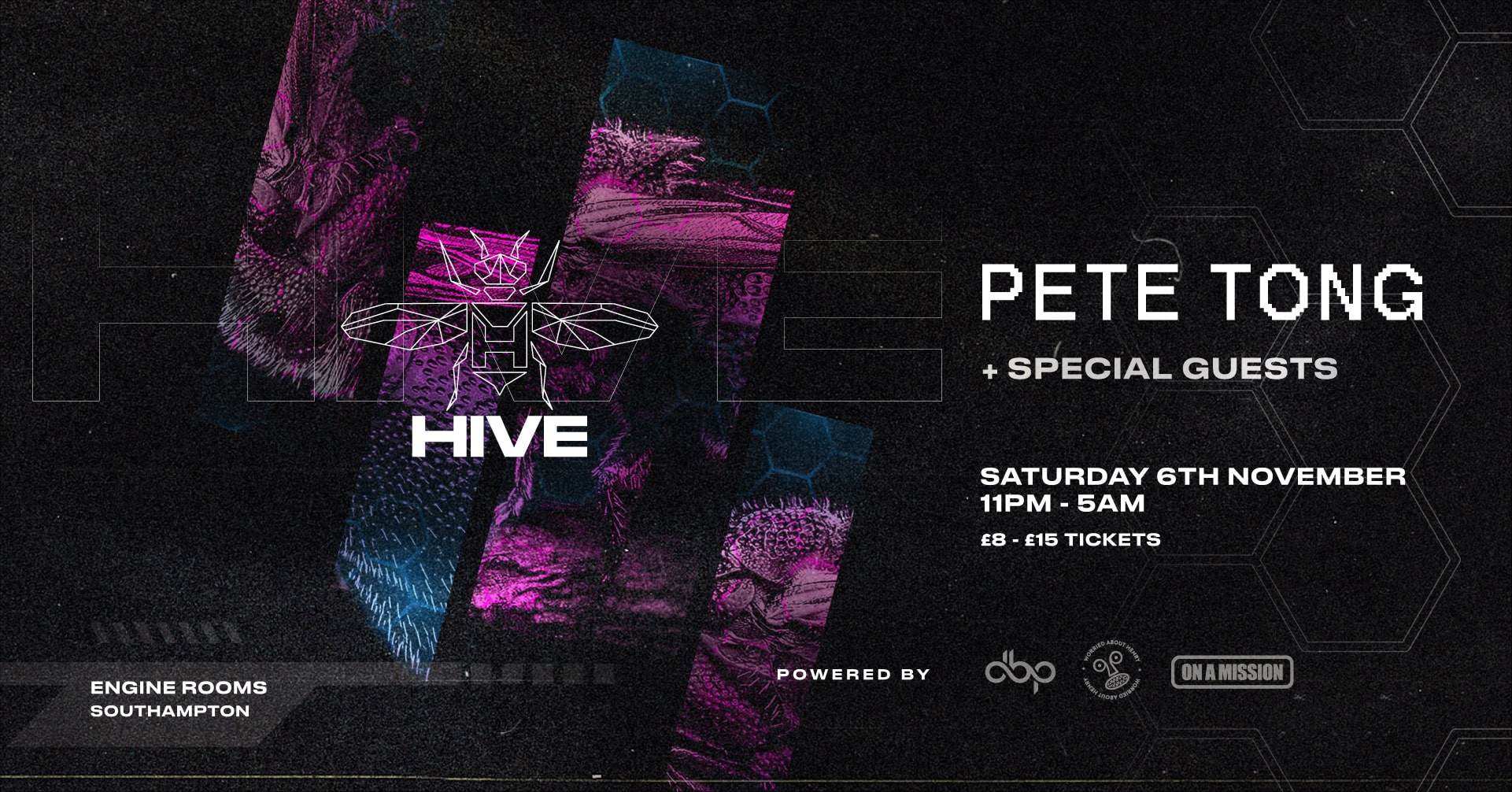 Saturday 6th Nov: Hive presents: Pete Tong – CANCELLED