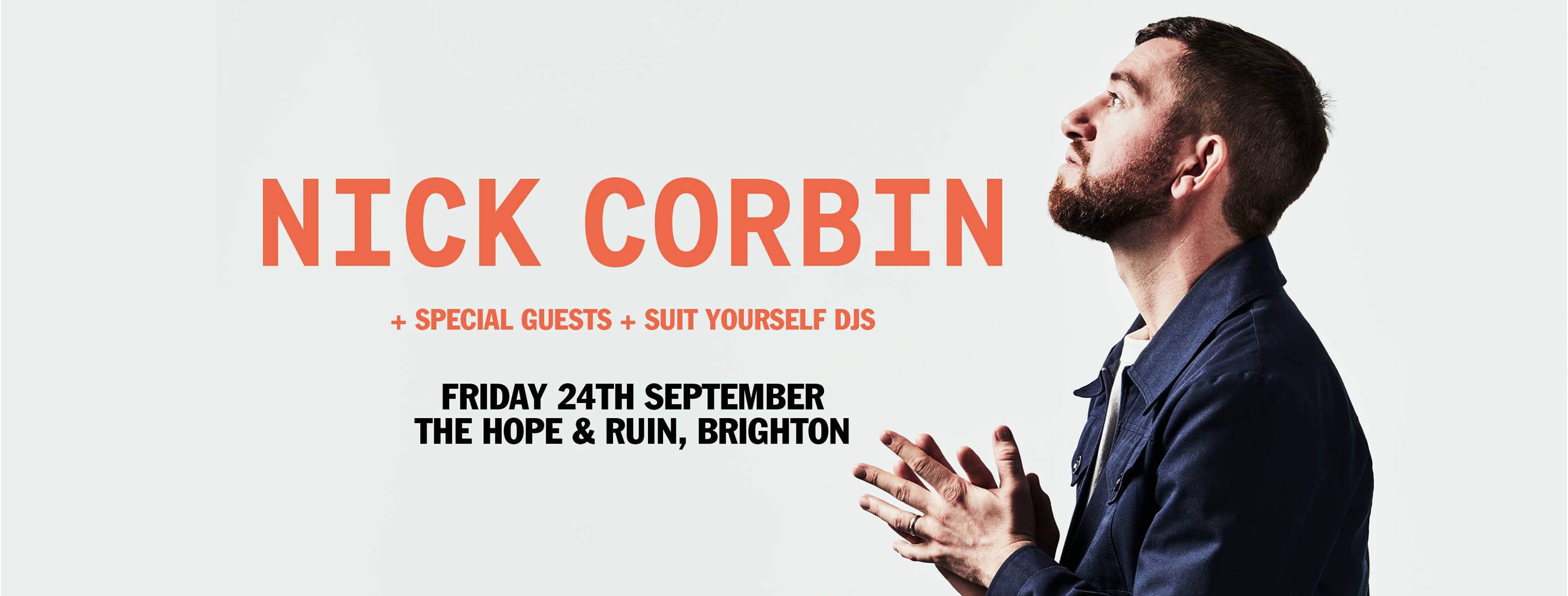 Nick Corbin (Full Band) + DJs