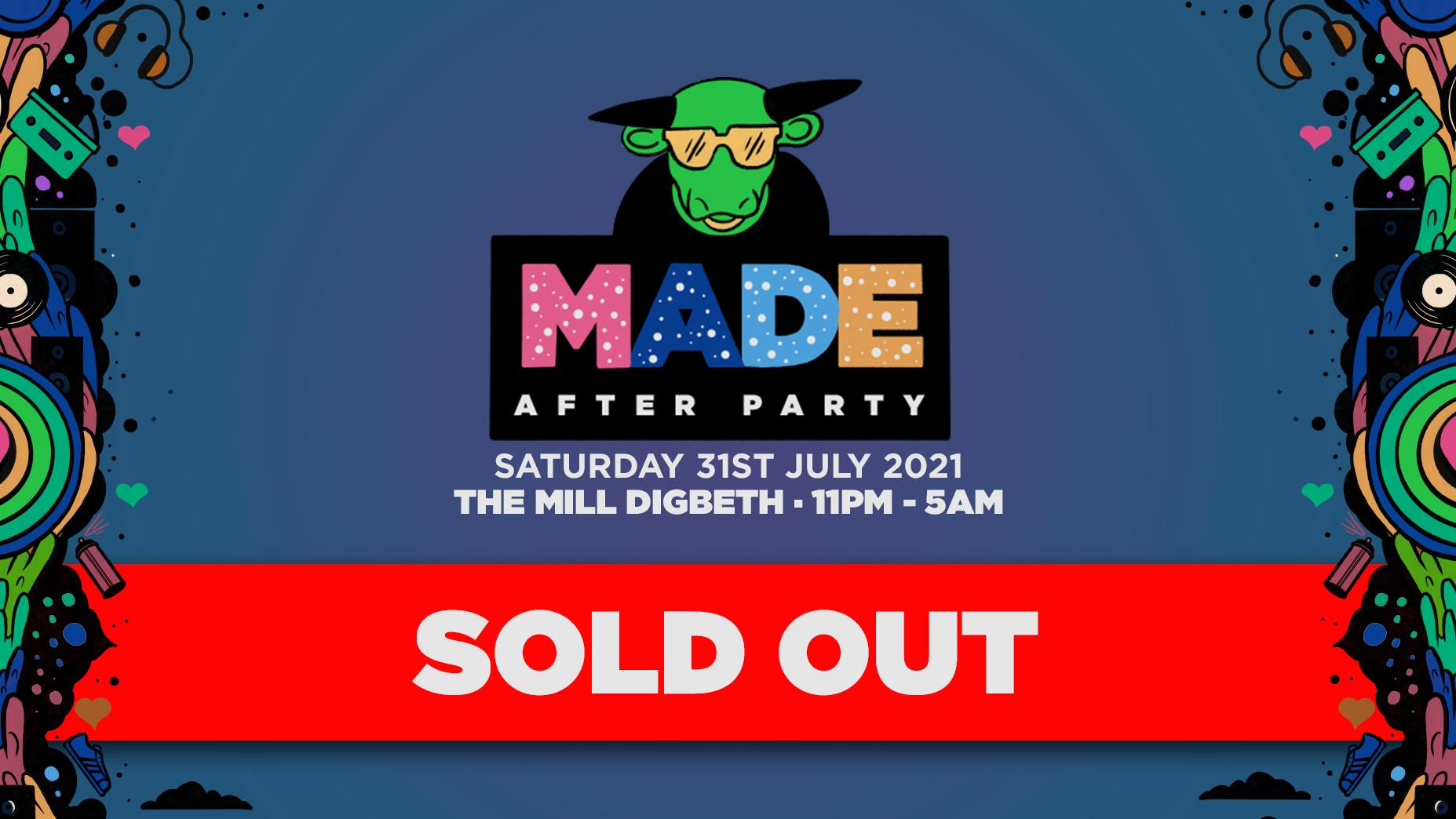 SOLD OUT : MADE Festival 2021 : After Party