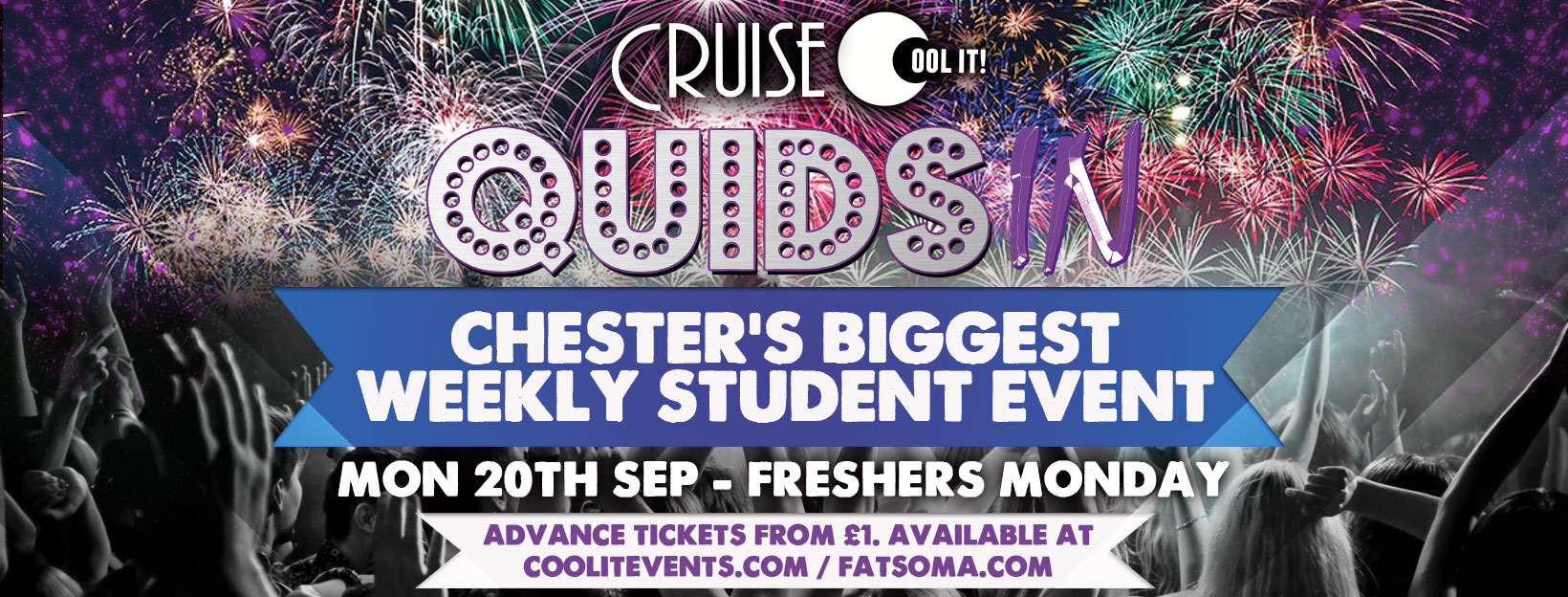 Quids In Mondays – The Freshers Welcome Party