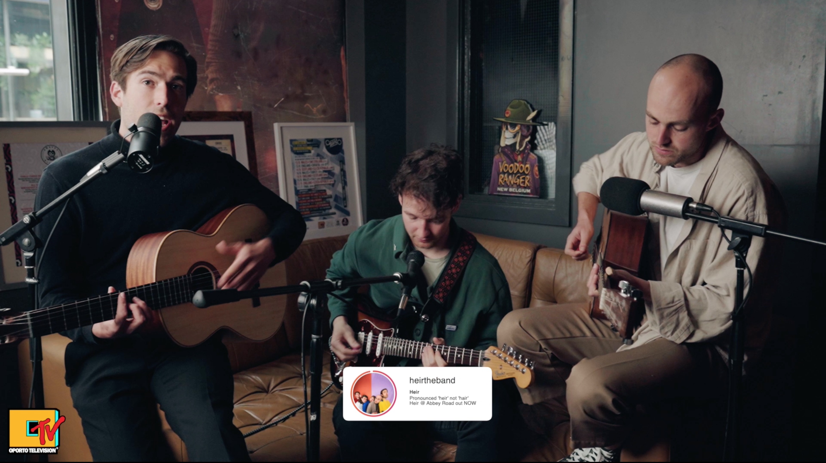 Heir – Chalkpit live session premier on #OportoTV