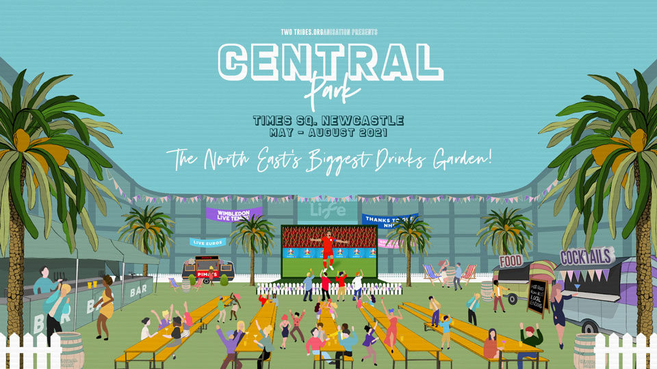 Central Park – BIGGER TABLES ADDED ONLINE! – VERY LIMITED BE QUICK!