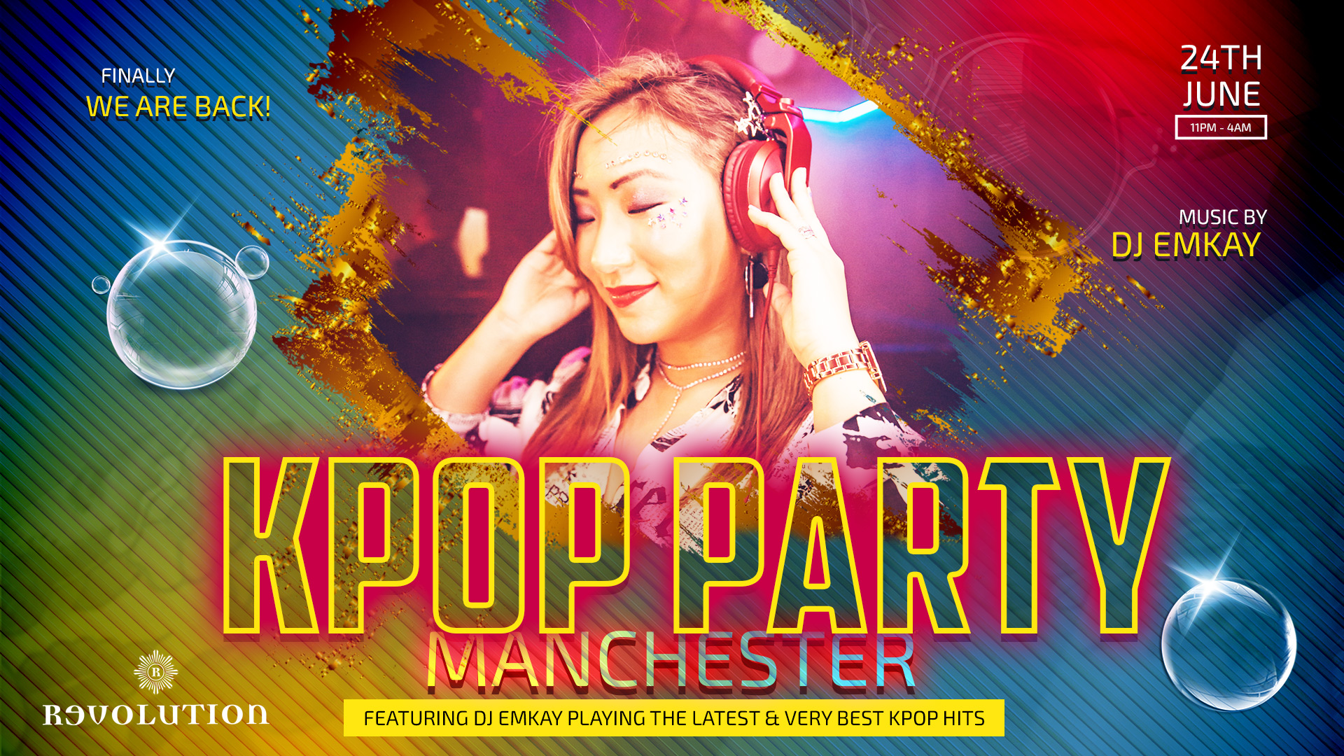 K-POP PARTY MANCHESTER – WE ARE BACK! (DJ EMKAY)