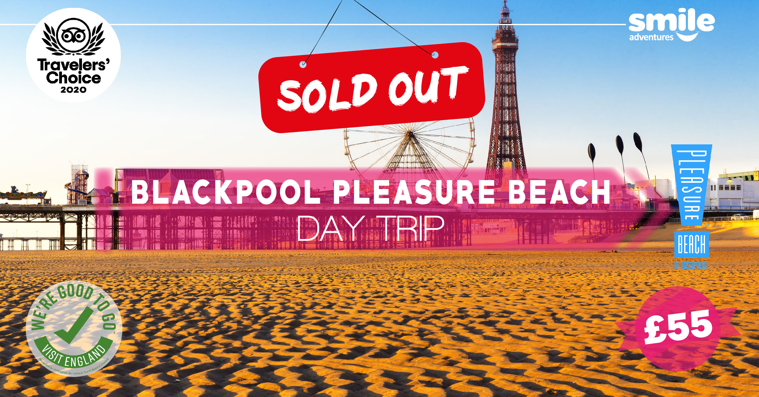 Blackpool Pleasure Beach – From Manchester