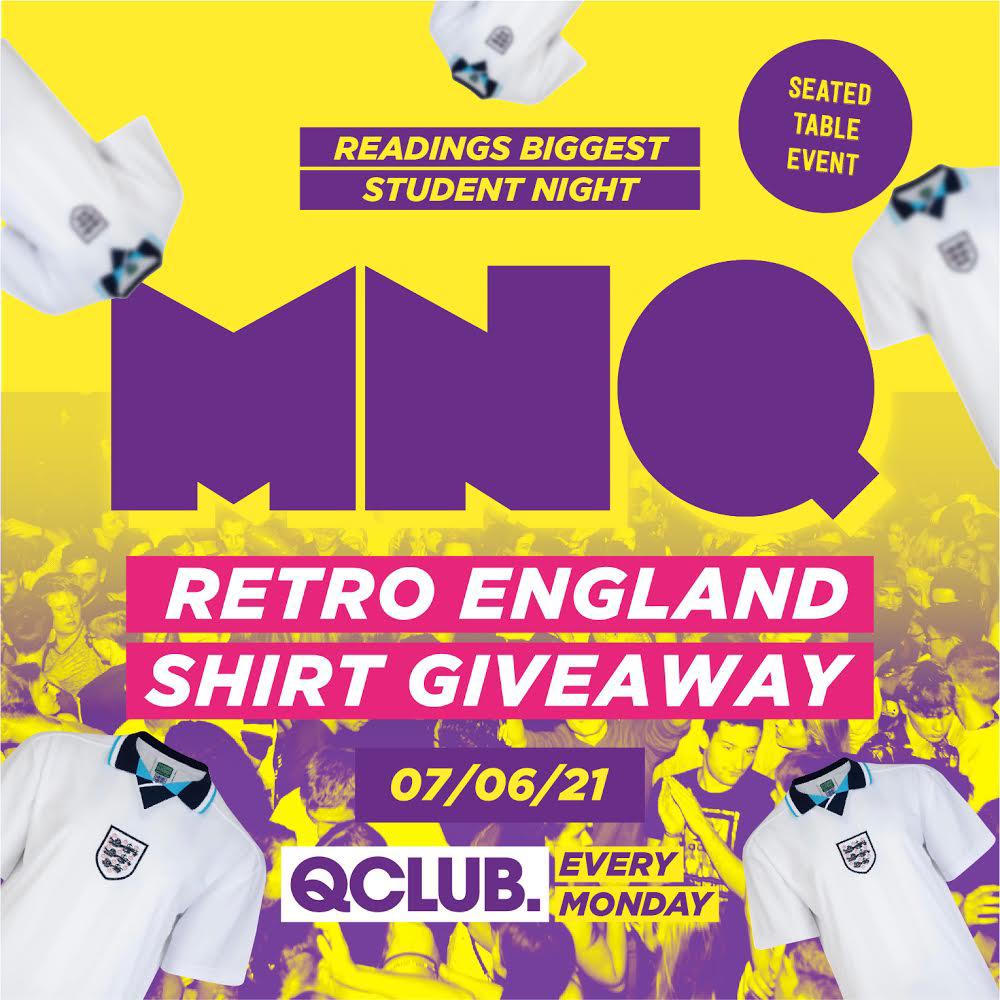 MNQ – RETRO ENGLAND SHIRT GIVEAWAY!