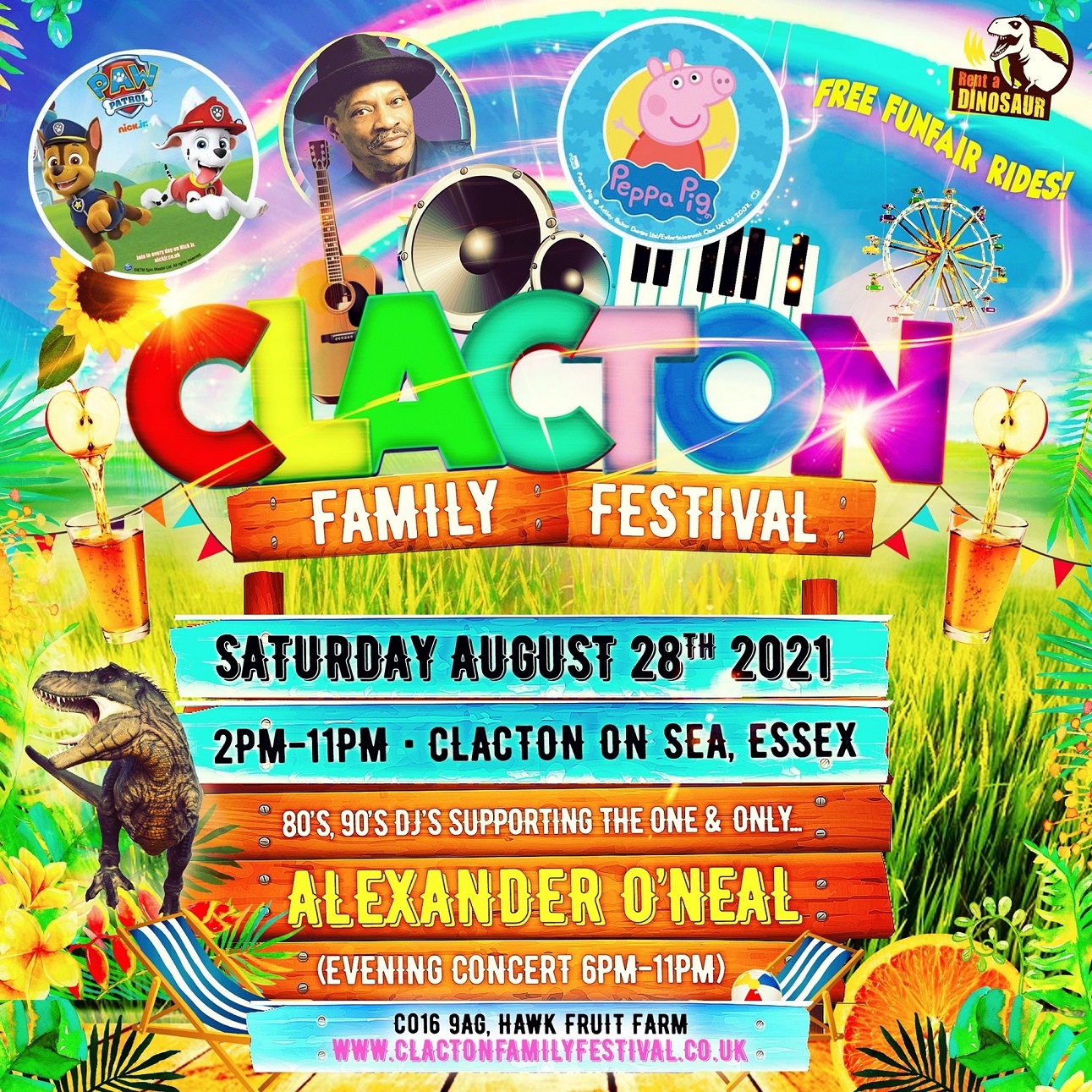 Clacton Family Festival 2021 at Weeley Car Boot Sale, Weeley on 28th Aug  2021 | Fatsoma