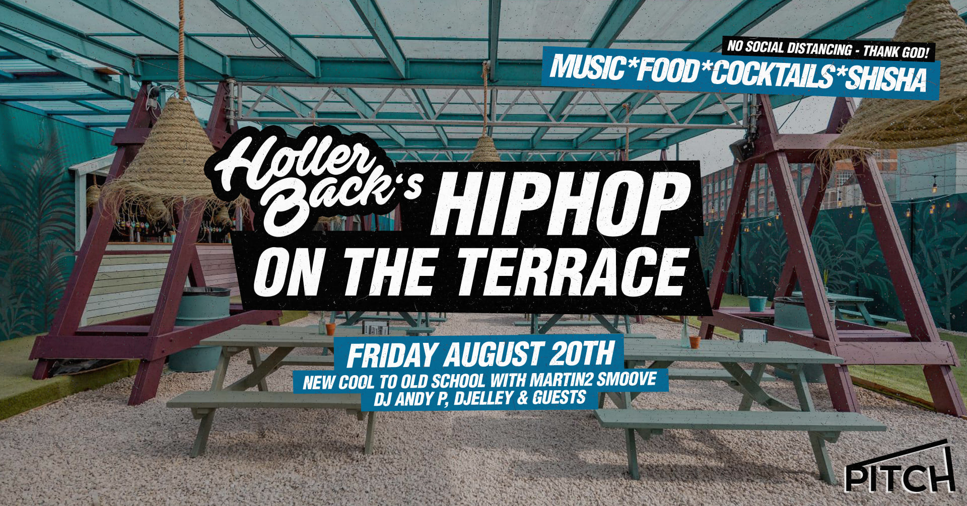 Holler Back London – Hip Hop & R’NB Summer Terrace Party 😎 August 20th 💃