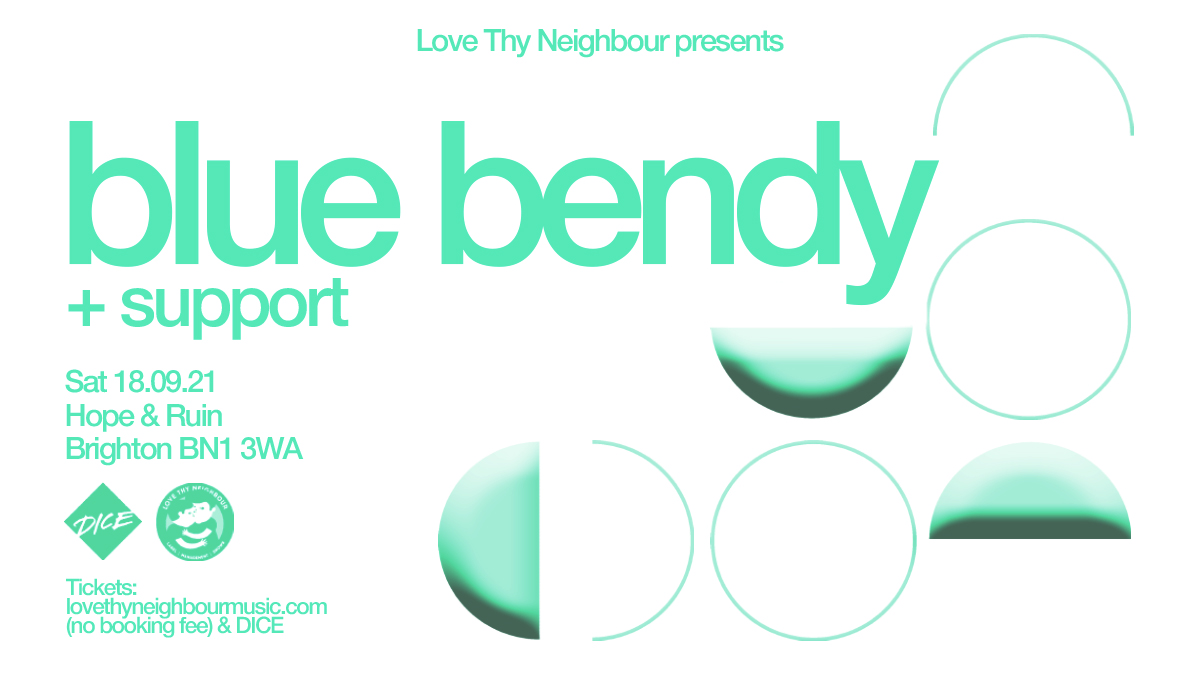 Blue Bendy + Support