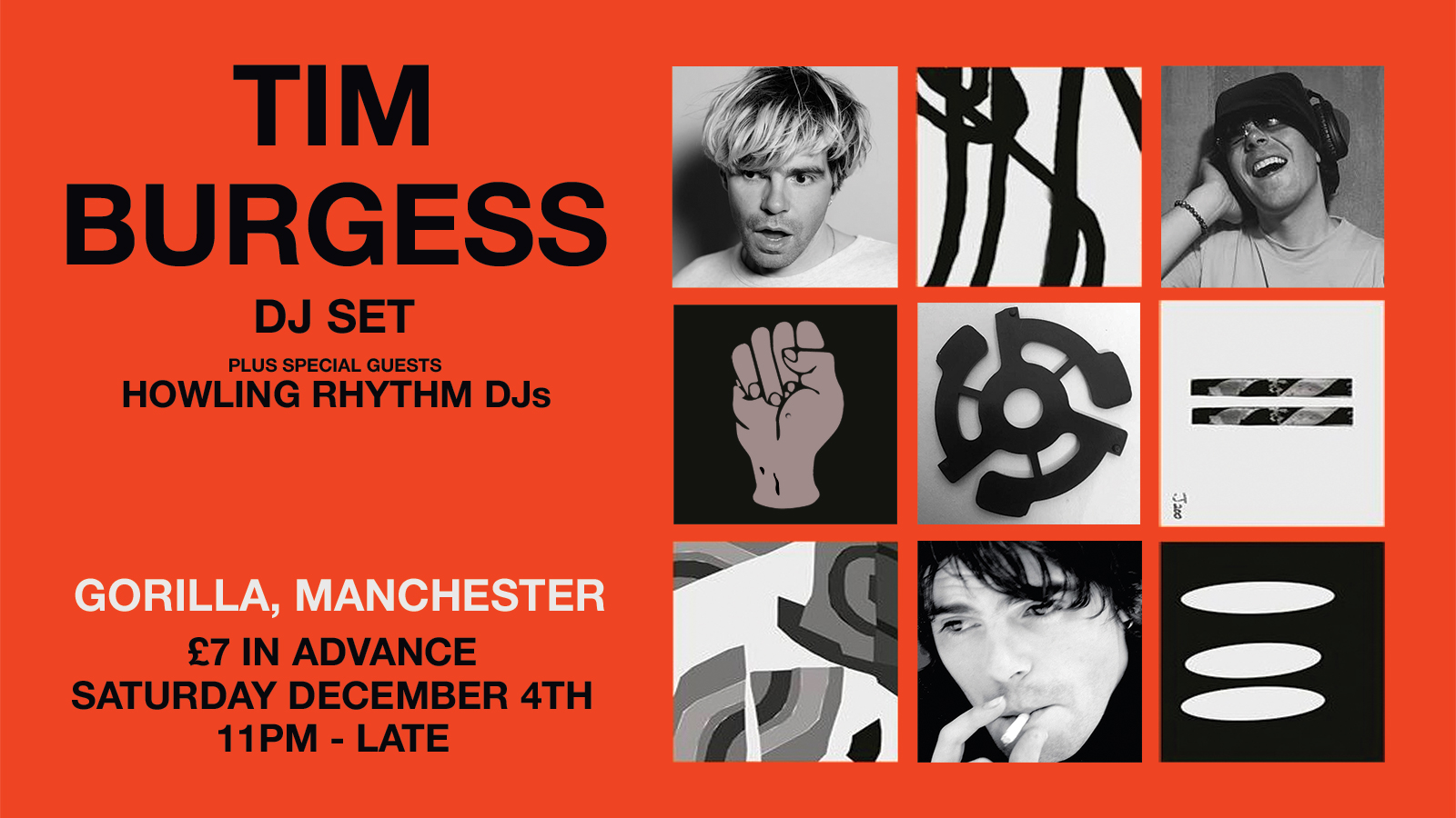 Tim Burgess DJ set