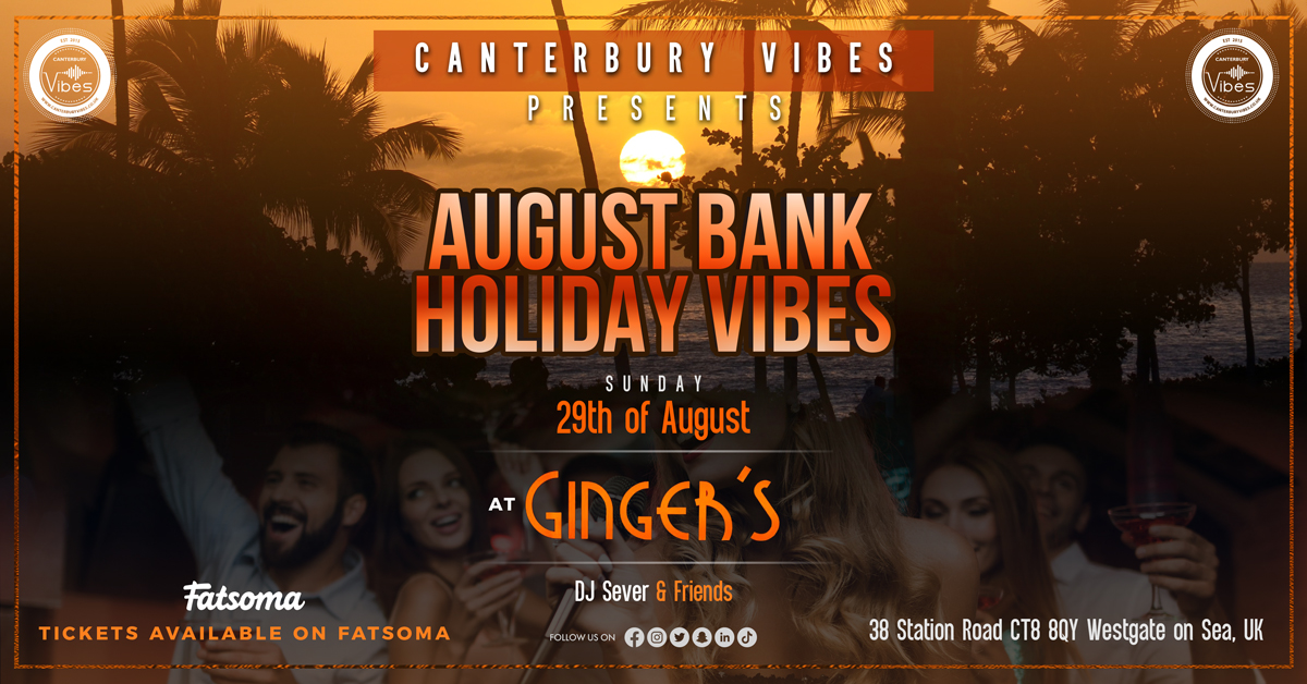 AUGUST BANK HOLIDAY WEEKEND LAUNCH PARTY