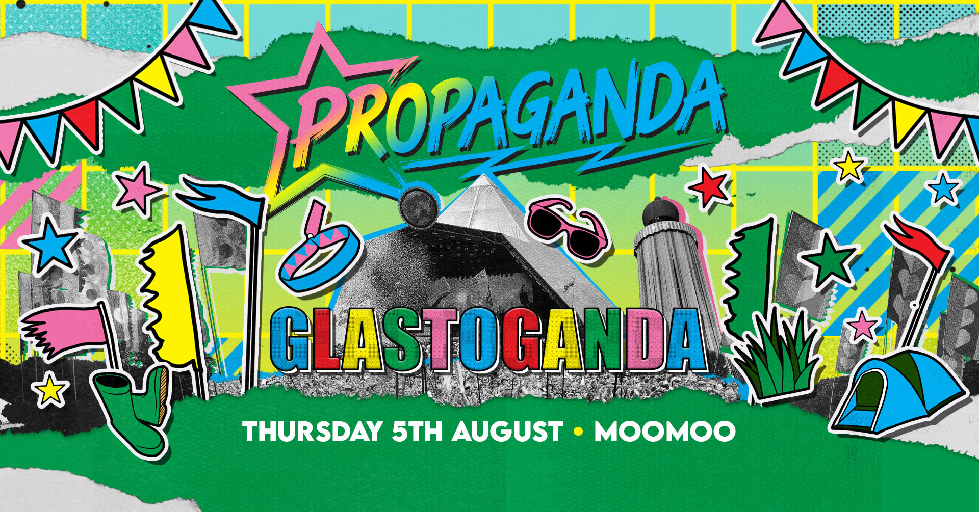 Propaganda Cheltenham – Glastoganda!