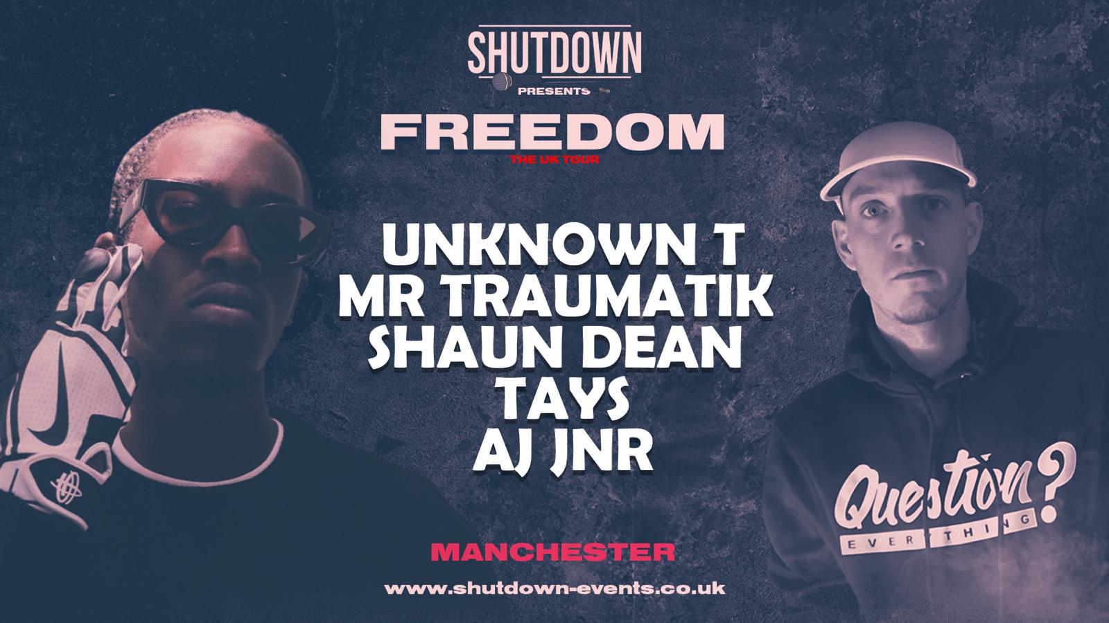 Shutdown – Freedom Tour – Manchester