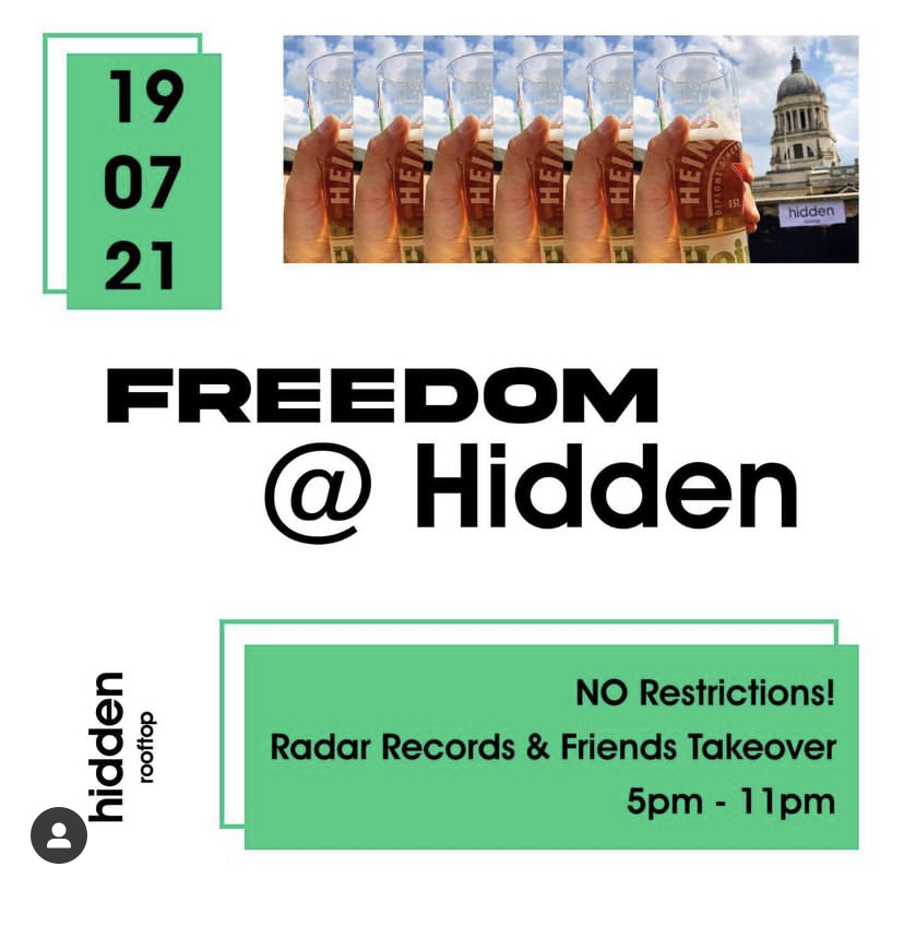 Roof Top – Freedom Dance @ Hidden