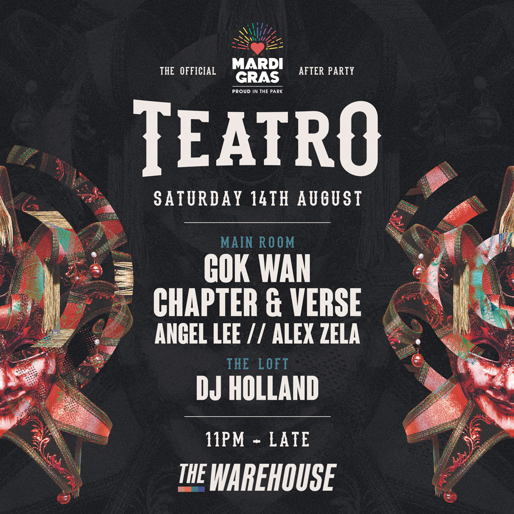 Teatro presents Mardi Gras Festival Afterparty at The Warehouse, Leeds