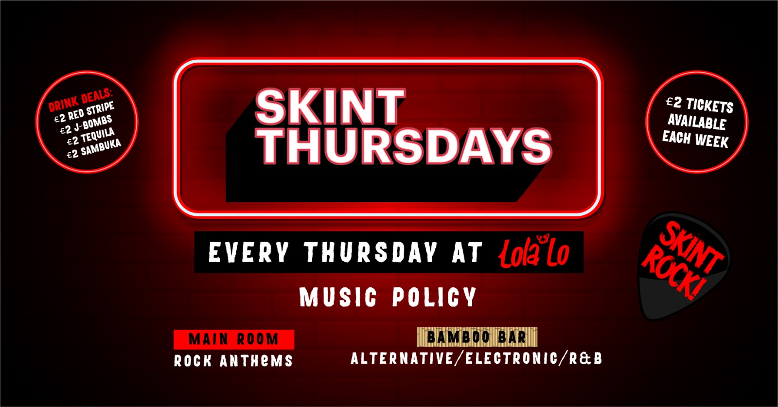 SKINT Thursdays : 05/08/21