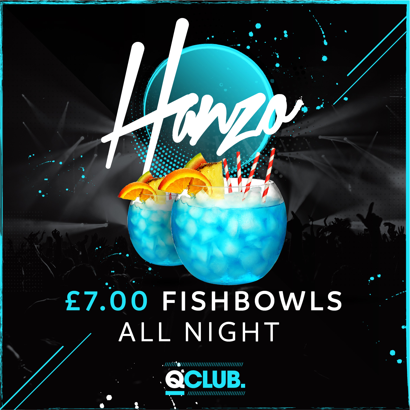 Hanzo – £7 Fishbowl’s All Night